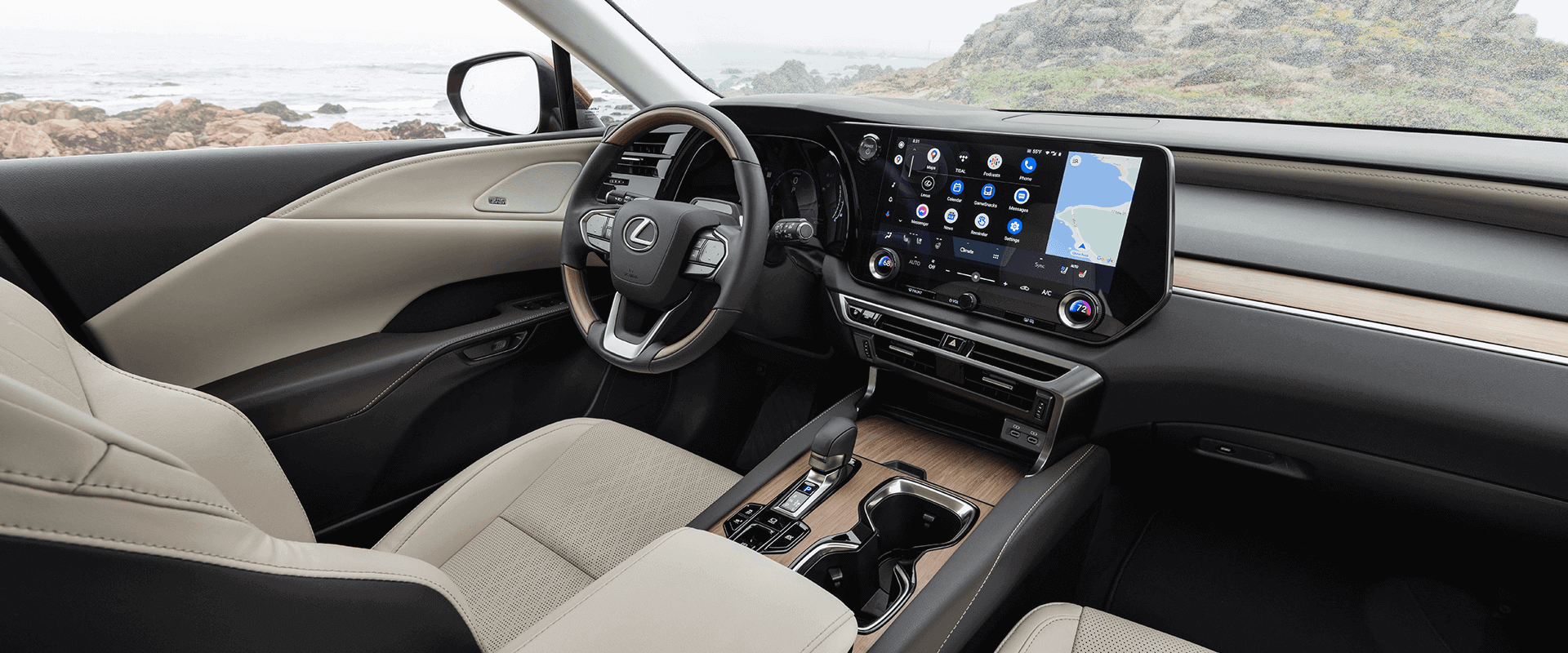 Lexus RX 350h Luxury Interior Gallery Images
