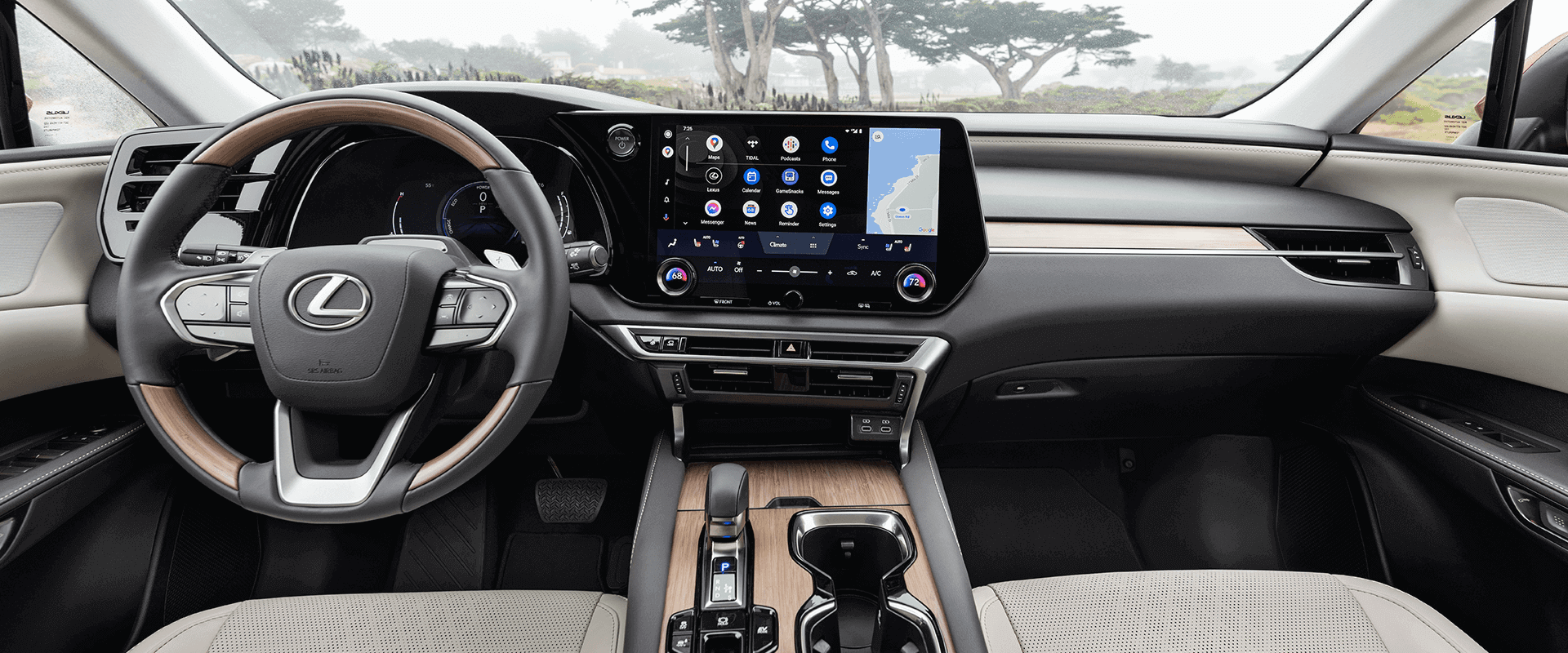 Lexus RX 350h Luxury Interior Gallery Images