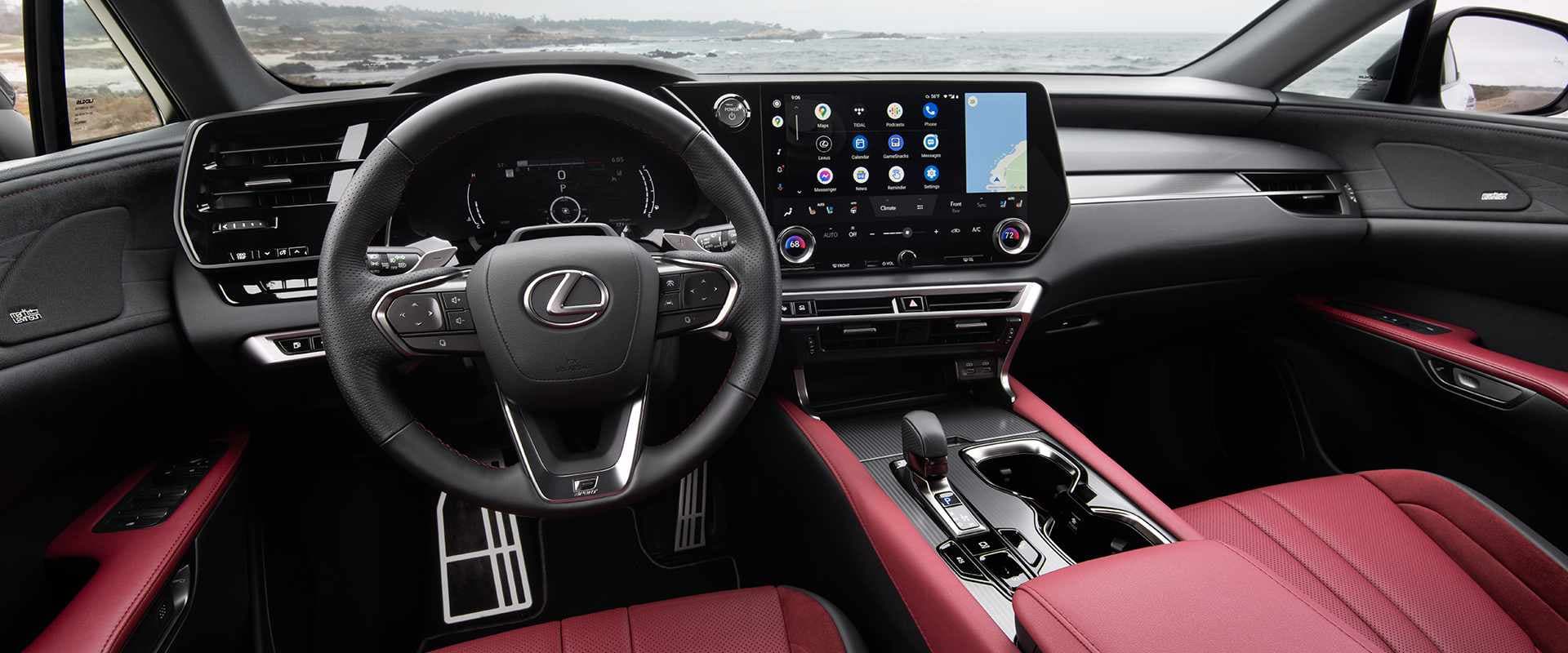 Lexus RX 500h F Sport Interior Gallery Images
