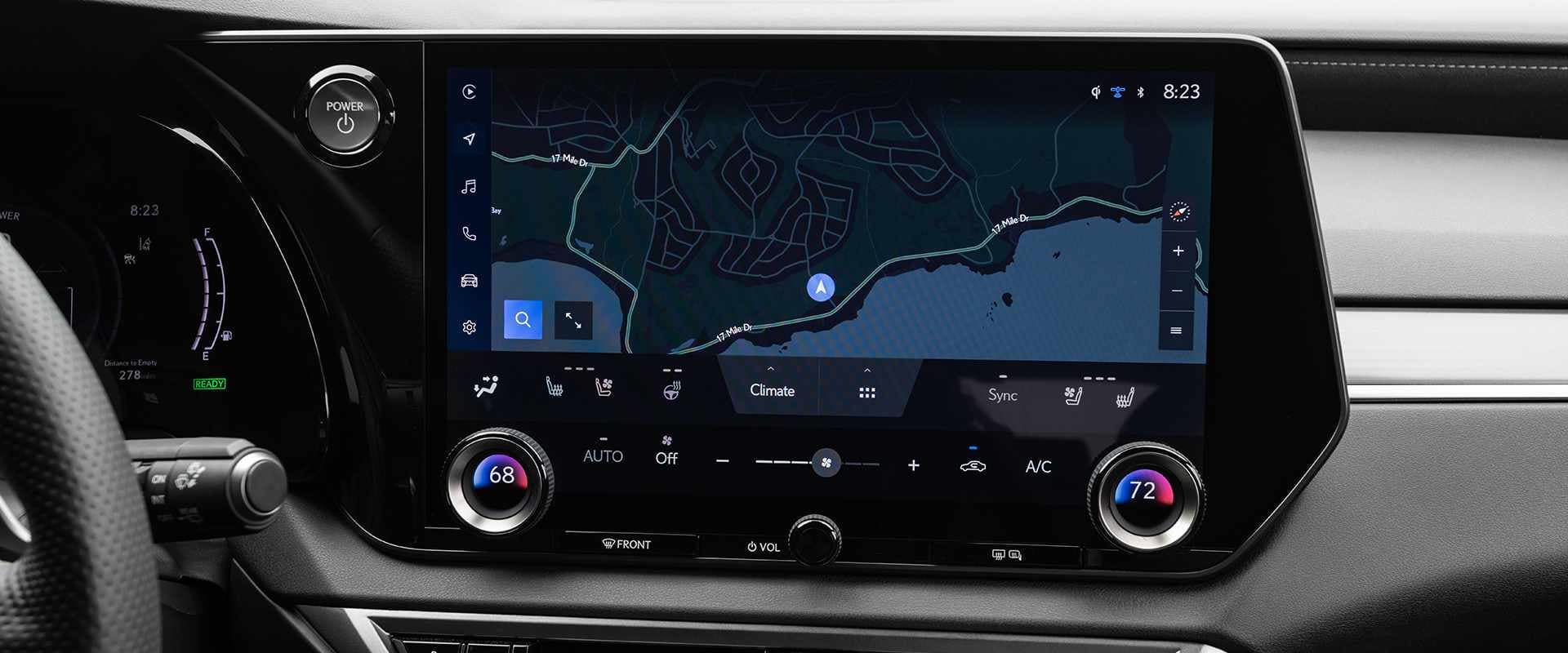 Lexus RX 500h F Sport Interior Gallery Images